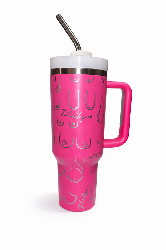 Plastique Plastic Surgery 40 oz Tumbler - Pink